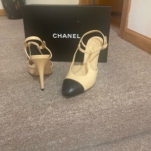 Chanel slingback size 7